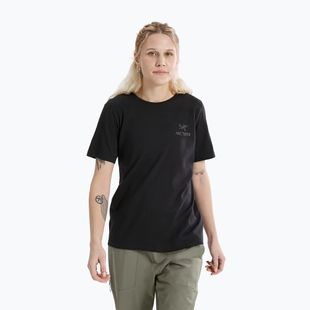 Arcteryx women's Kragg Sl Cotton Emblem Crew t-shirt black