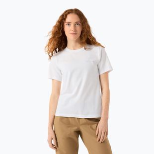Women's T-shirt Arc'teryx Kragg Sl Cotton Emblem Crew white light