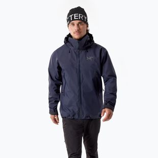 Men's rain jacket Arc'teryx Beta AR black sapphire