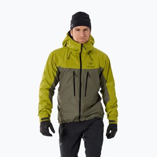 Men's rain jacket Arcteryx Alpha olive moss/tatsu