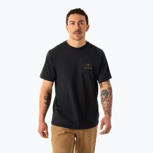 Men's T-shirt Arc'teryx Kragg Sl Cotton Bird Word 24k black