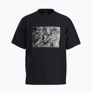 Men's T-shirt Arcteryx Kragg Cotton Lithographica black