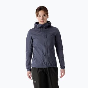 Women's wind jacket Arcteryx Squamish Hoody dark stratus