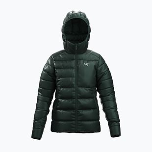 Women's insulated jacket Arcteryx Cerium SV Hoody dark jade