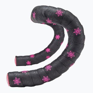 SUPACAZ Super Sticky Kush Galaxy neon pink/pink star plugs handlebar wrap
