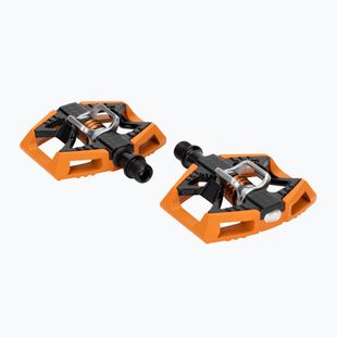 Crankbrothers Double Shot 2 orange/black/orange cycle pedals
