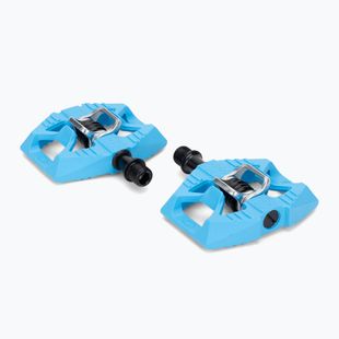 Bike pedals Crankbrothers Double Shot 1 light blue/black
