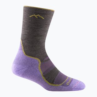 Women's socks Darn Tough Light Hiker Micro Crew Cushion taupe