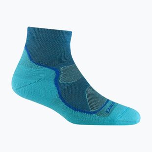 Women's socks Darn Tough Light Hiker 1/4 Sock Cushion cascade