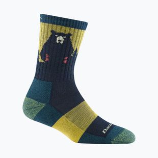 Women's socks Darn Tough Bear Town Micro Crew Cushion dark teal