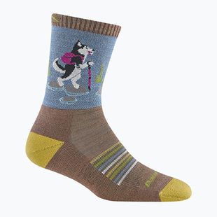 Women's socks Darn Tough Critter Club Micro Crew Cushion bark