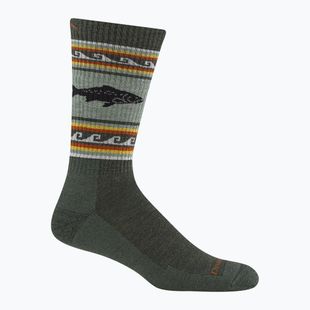 Men's socks Darn Tough VanGrizzle Boot Sock Cushion trout river