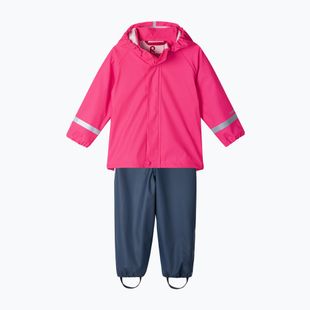 Reima children's rain set Tihku candy pink