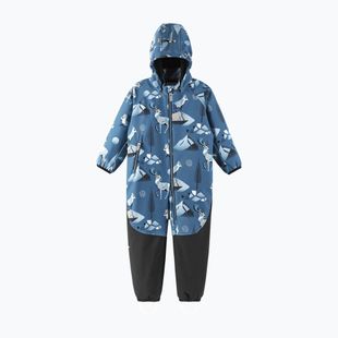 Children's softshell suit Reima Mjosa blue ocean