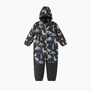 Children's softshell suit Reima Mjosa black