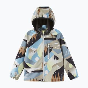 Children's softshell jacket Reima Vantti earthy beige