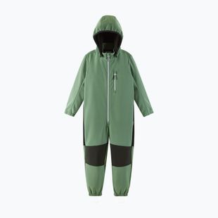 Children's softshell suit Reima Nurmes deeper green clay
