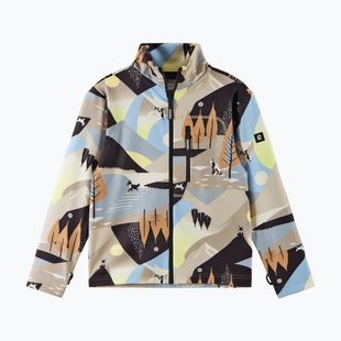 Children's fleece sweatshirt Reima Iisisti earthy beige