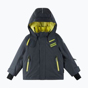 Children's ski jacket Reima Kairala soft black