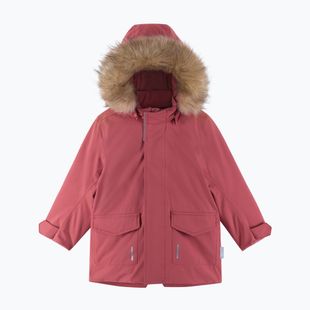 Children's winter jacket Reima Mutka red clay