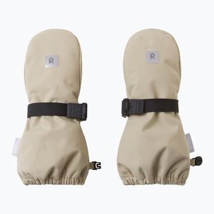 Children's ski gloves Reima Ote earthy beige