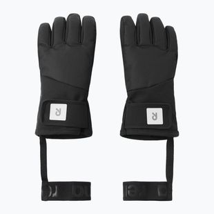 Children's ski gloves Reima Hanskas black