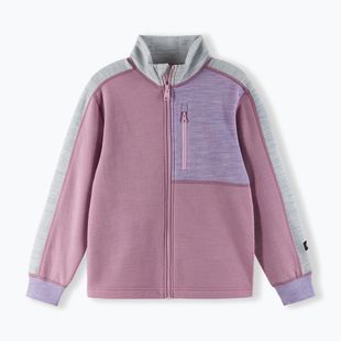Children's fleece sweatshirt Reima Merin grey pink