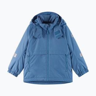 Children's winter jacket Reima Raisio blue ocean