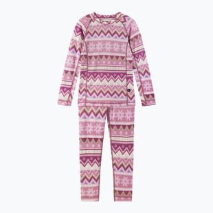 Children's thermal underwear set Reima Taitoa grey pink