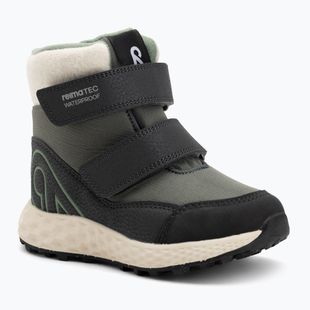 Children's snow boots Reima Hallava thyme green