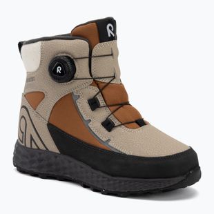 Children's snow boots Reima Hallava Quicklock earthy beige
