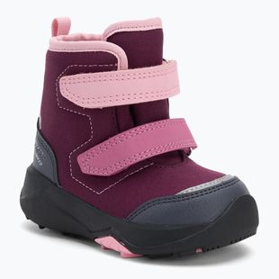 Children's snow boots Reima Talviuni deep purple