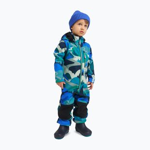 Children's softshell suit Reima Nurmes sparkly blue