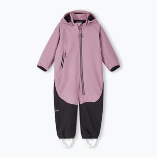Children's softshell suit Reima Mjosa grey pink