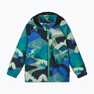 Children's softshell jacket Reima Vantti dparkly blue