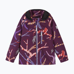 Children's softshell jacket Reima Vantti deep purple