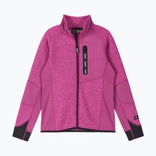 Children's fleece sweatshirt Reima Laskien fucshia