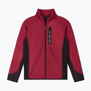Children's fleece sweatshirt Reima Liukuen cranberry