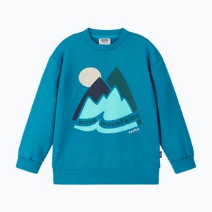 Children's sweatshirt Reima Collari aquatic blue