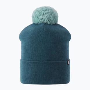Children's winter hat Reima Omasi dark teal