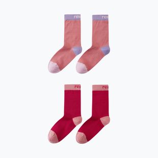 Skarpety dziecięce Reima Parit 2 pack rose blush