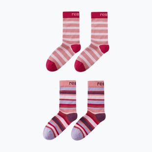 Children's socks Reima Parit 2 pack rose blush