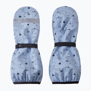 Kids' waterproof gloves Reima Moomin Puro airy blue