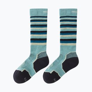 Children's socks Reima Suksille stone green