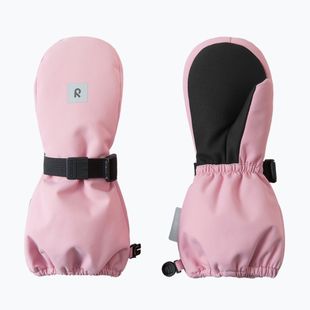 Children's ski gloves Reima Ote grey pink