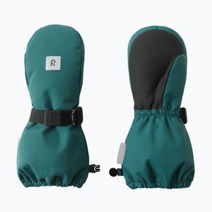 Children's ski gloves Reima Ote dark teal
