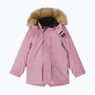 Children's winter jacket Reima Ajaton grey pink