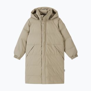 Children's down coat Reima Parkkala earthy beige