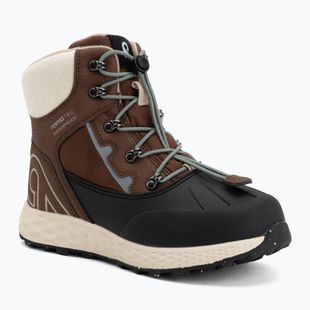 Children's snow boots Reima Hallava Lace umber brown