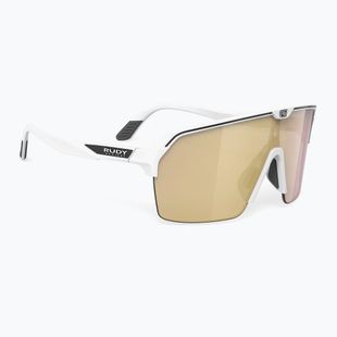 Rudy Project Spinshield Air white matte/multilaser gold sunglasses